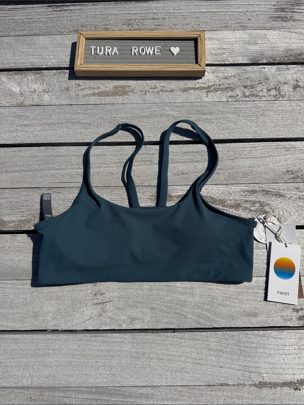 Vuori Yosemite Bra Tidal Size Medium NWT Performance Sports Bra